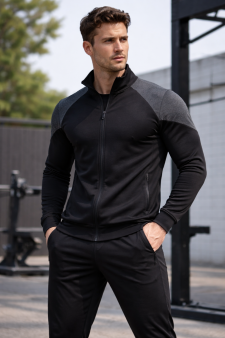 Men’s Full-Zip Sports Tracksuit