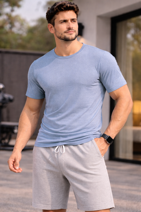 Men’s Soft Cotton Lounge T-Shirt