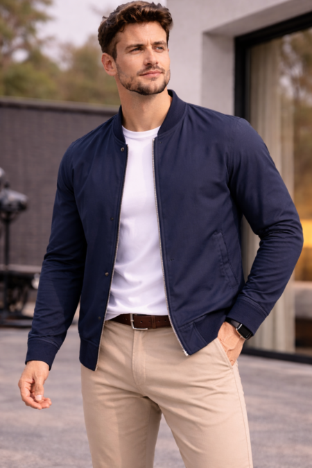 Men’s Casual Bomber Jacket