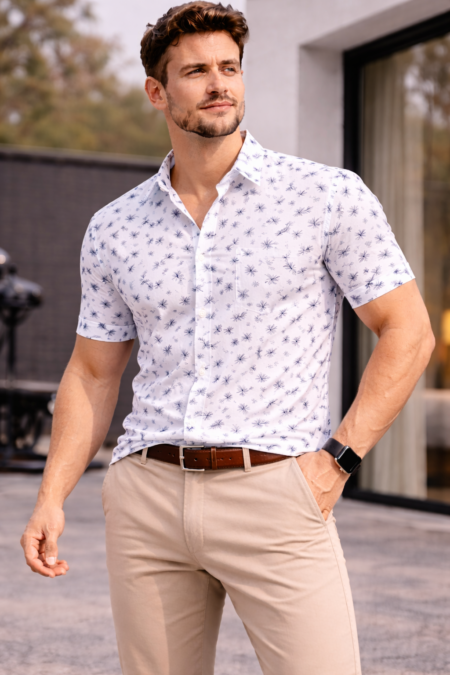 Men’s Printed Casual Shirt