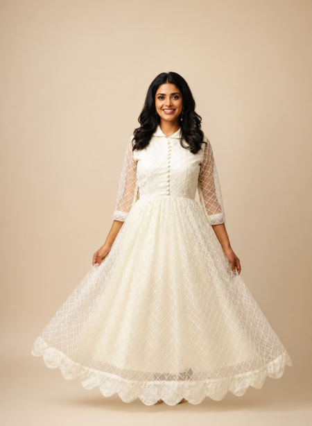 Net Party Wear Frock